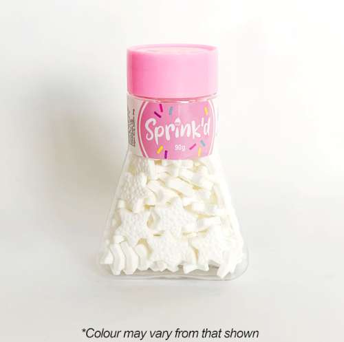 Sprink'd Sprinkles - Starfish White - Click Image to Close